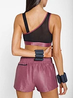 color block sports bra